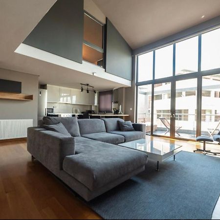 Minimal Brand New Loft Next To Subway Apartment Athens Luaran gambar