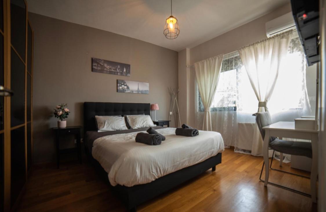 Minimal Brand New Loft Next To Subway Apartment Athens Luaran gambar